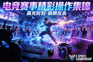 电竞赛事精彩操作集锦封面